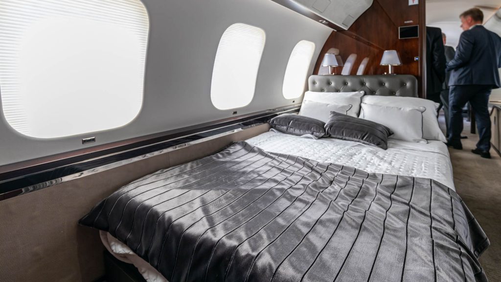 Best Private Jet With Bed