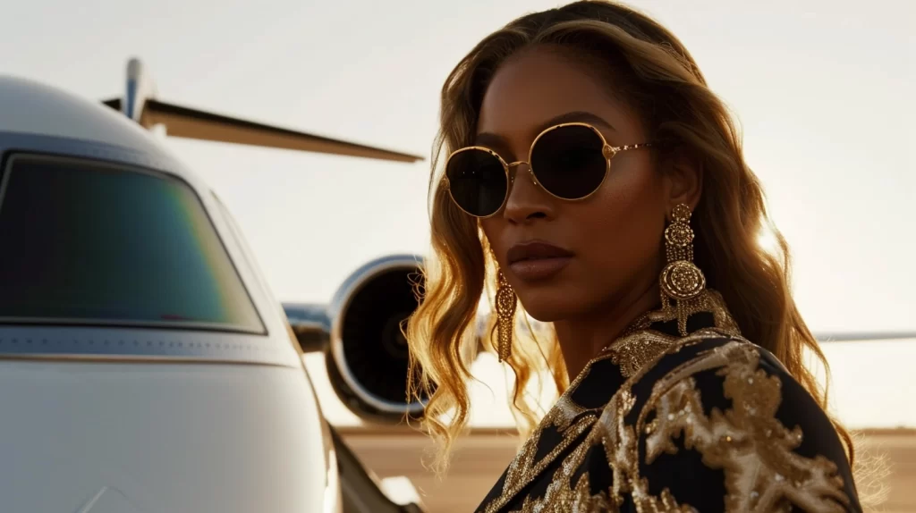 Beyonce Private Jet