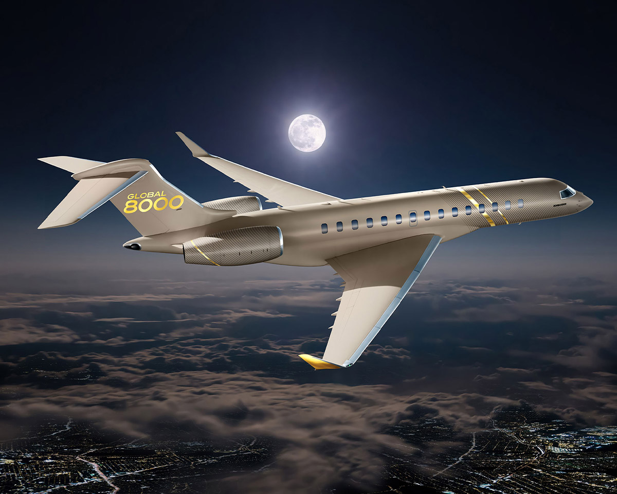 Bombardier Global-8000 Longest Range Private Jet