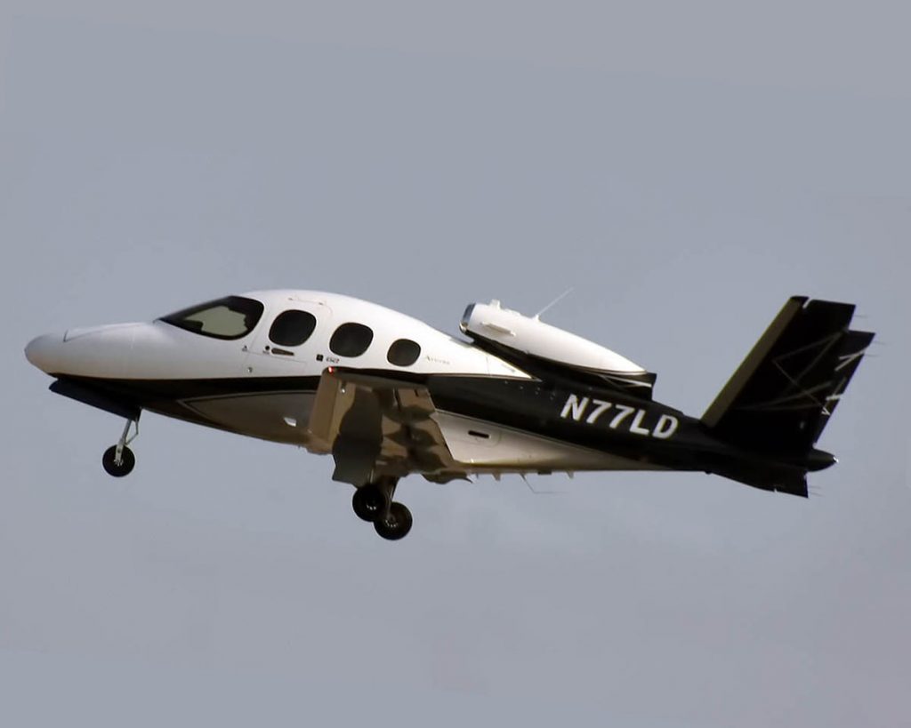 Cirrus Vision Jet - best single engine private jets