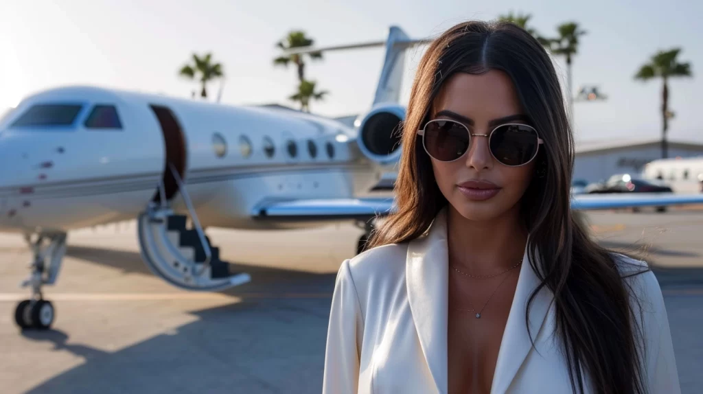 Kim Kardashian Private Jet