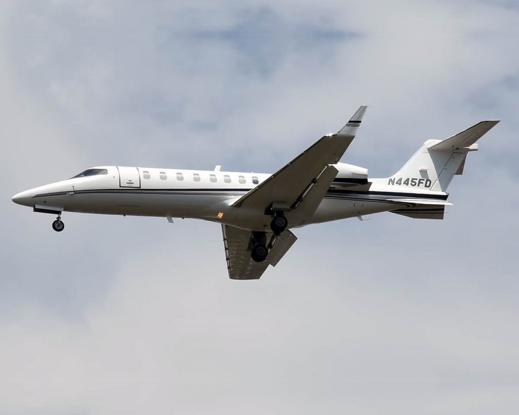 Learjet 45XR - best mid size private jet