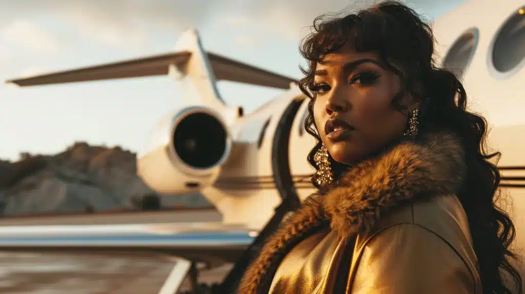 Lizzo Private Jet