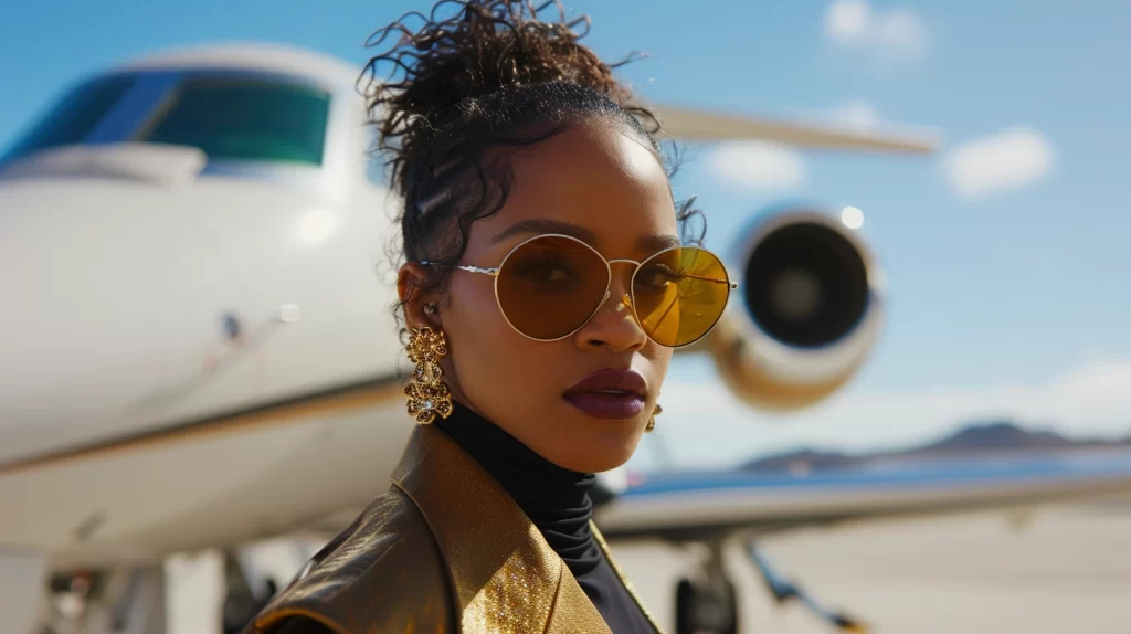 Rihanna Private Jet