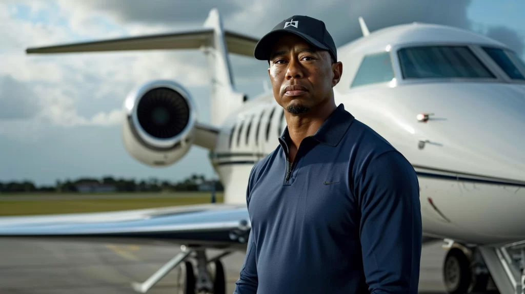 Tiger Woods Private Jet